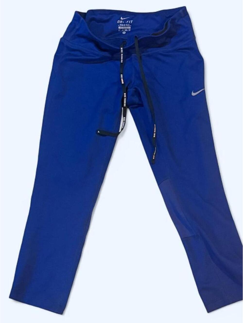 Nike Women's Blue and Navy Legging